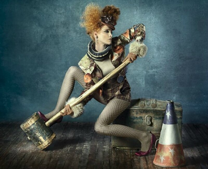 Woman with Hammer