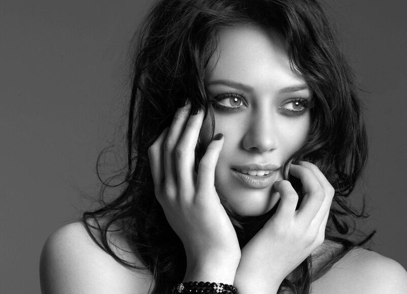 woman with hands on face
