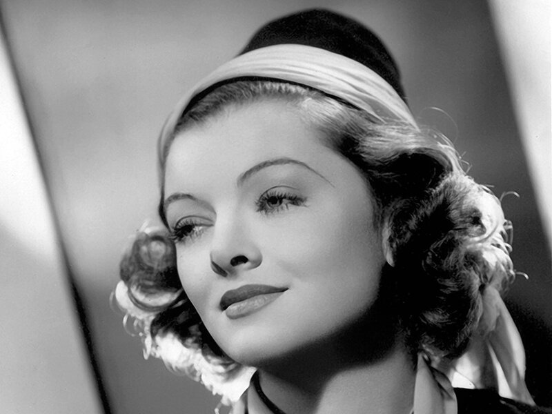 Woman with Headband — Black, Dramatic, Photograph, Hair