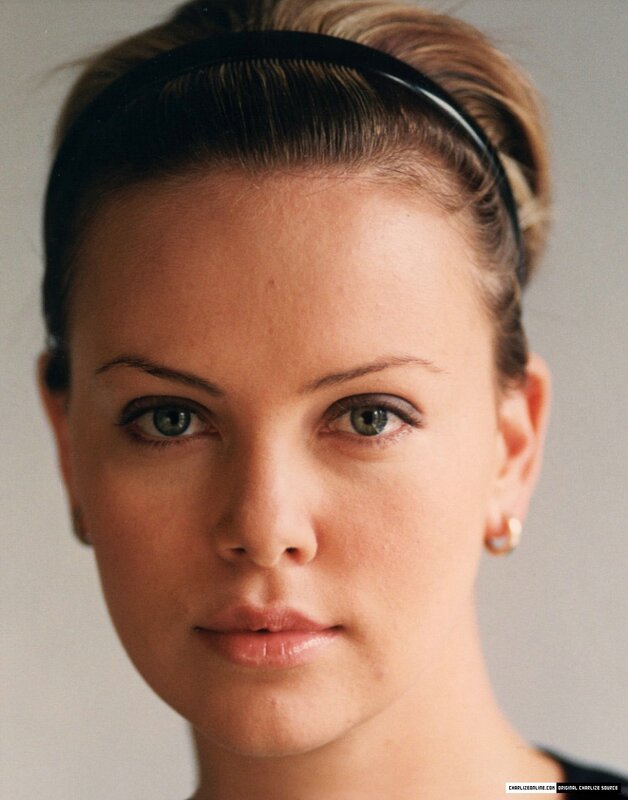 Woman with Headband — Brown, Neutral, Photograph, Earrings