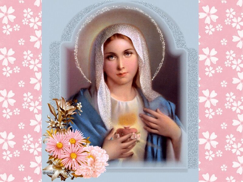 Woman with Heart and Halo