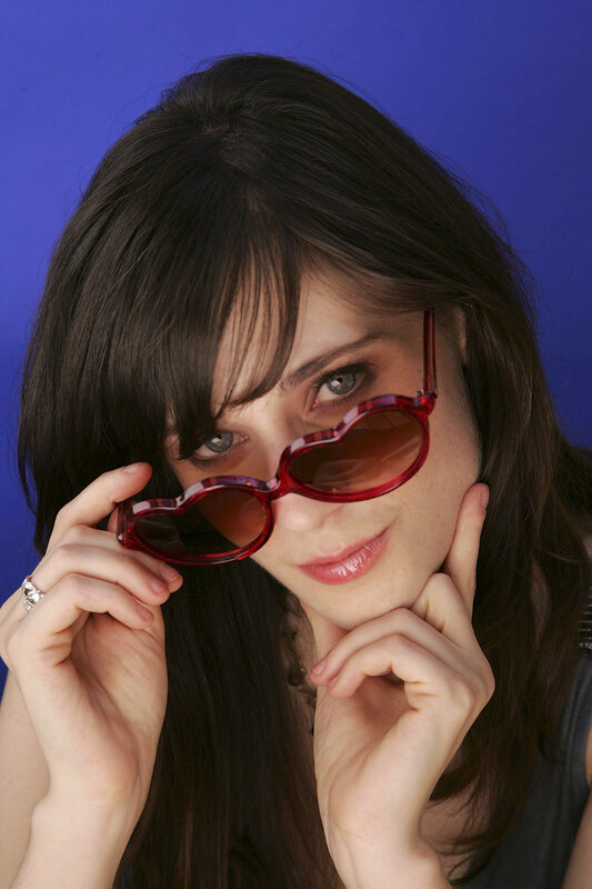 woman with heart-shaped sunglasses