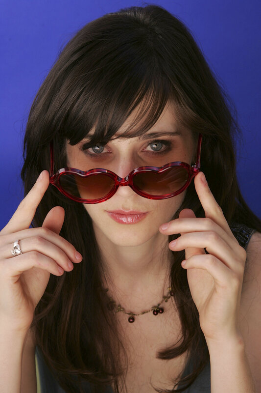 woman with heart-shaped sunglasses