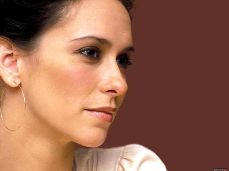 woman with hoop earrings
