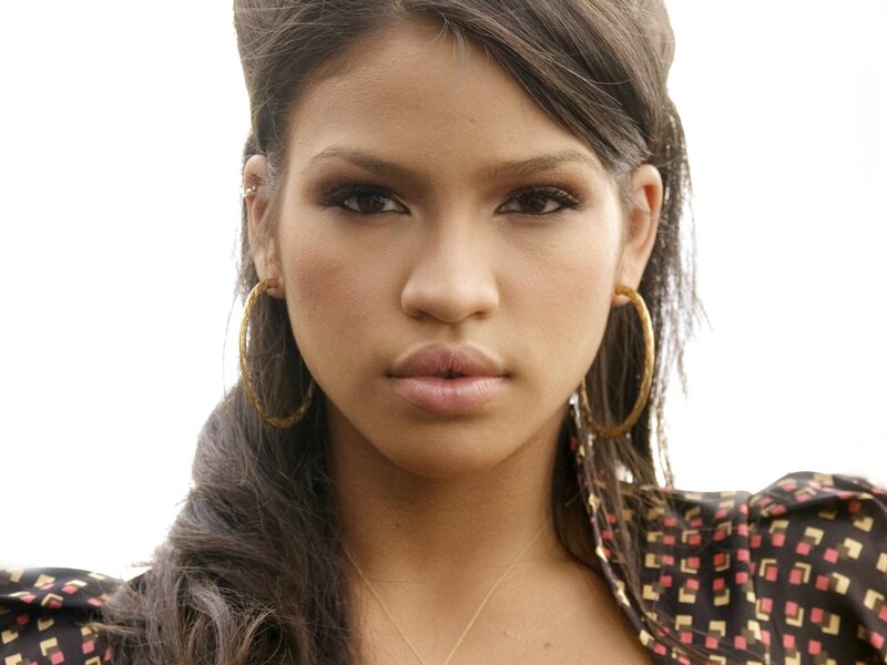 Woman with Hoop Earrings — Black, Neutral