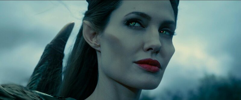 Woman with Horns — Blue
