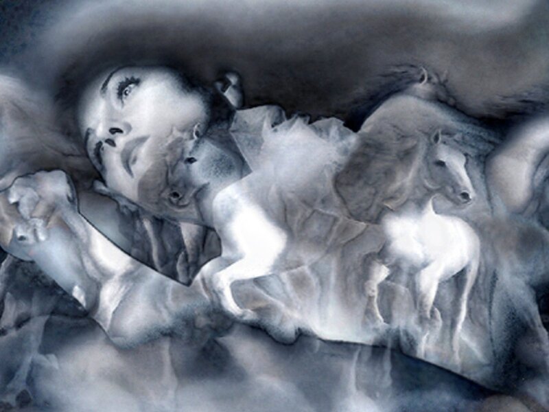 Woman with Horses
