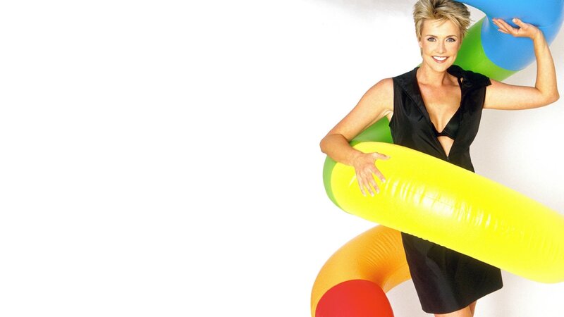Woman with inflatable rings