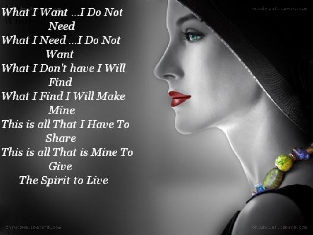 woman with inspirational quote