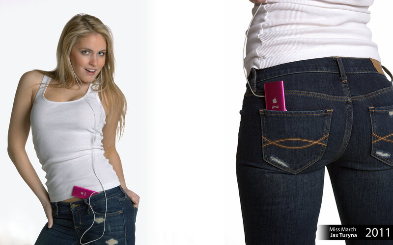 Woman with IPod