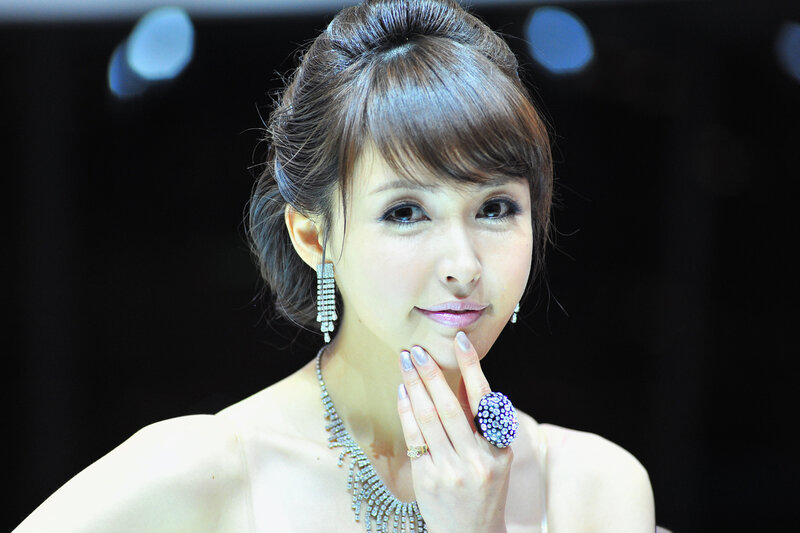 woman with jewelry and styled hair