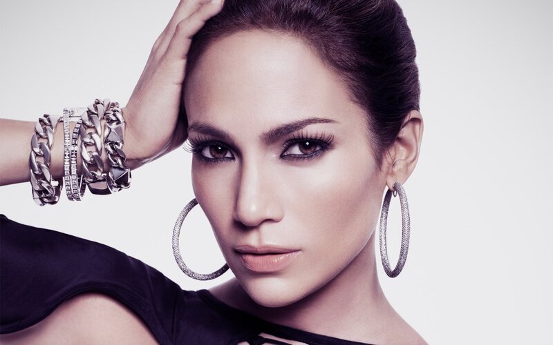 Woman with Jewelry — White, Confident