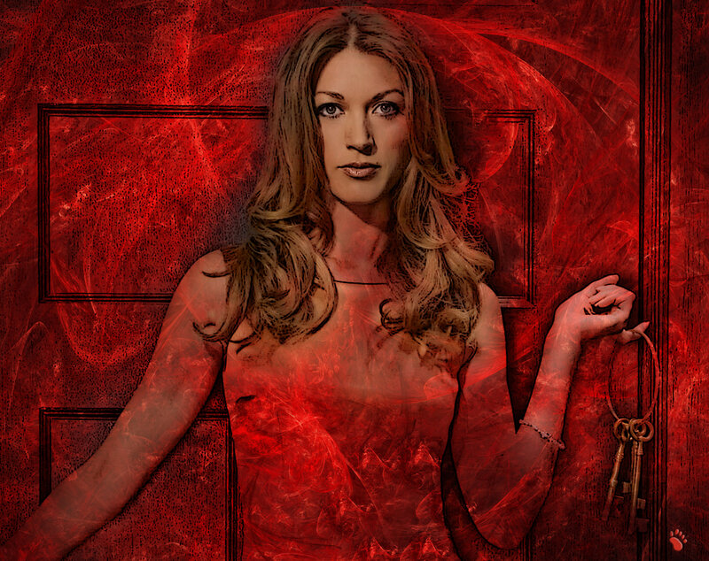 Woman with Keys
