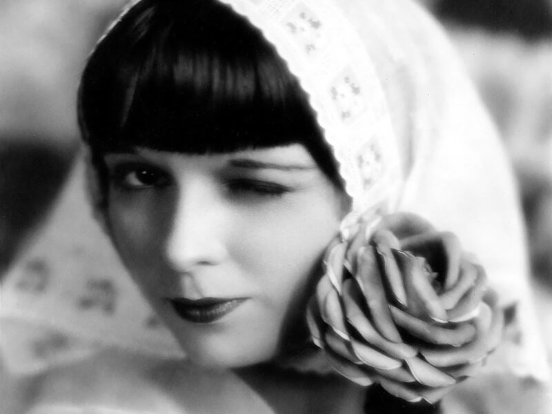 Woman with Lace Headscarf — Black