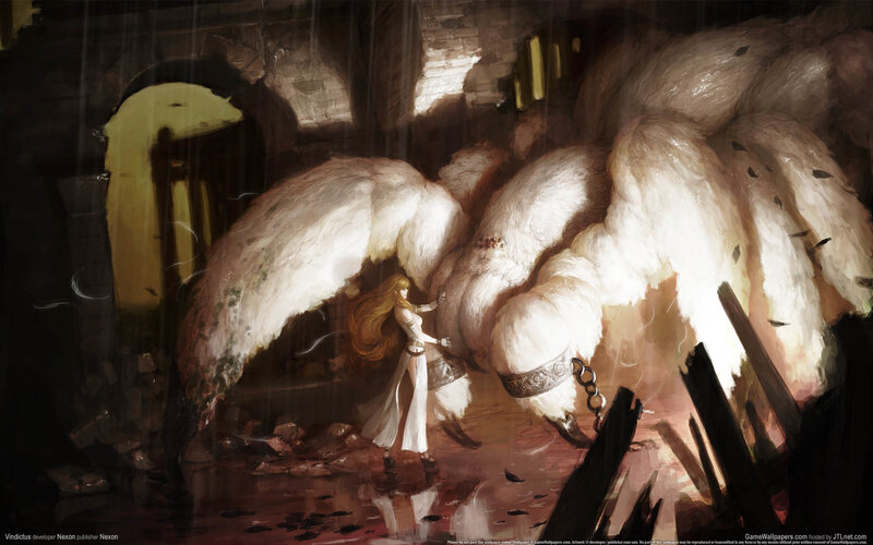 Woman with Large Creature