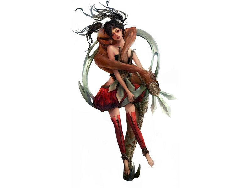 Woman with Large Weapon