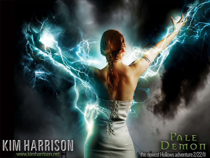 Woman with Lightning — Blue