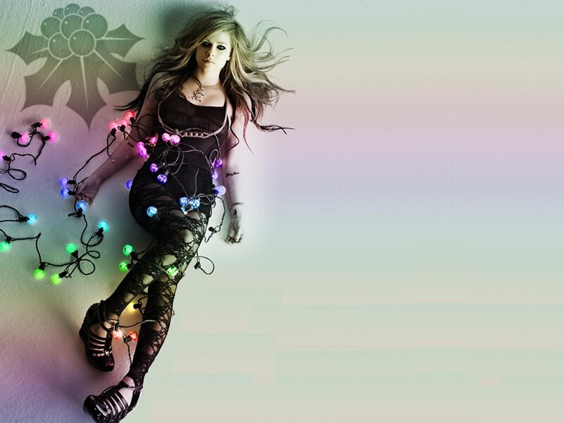 Woman with Lights — Black