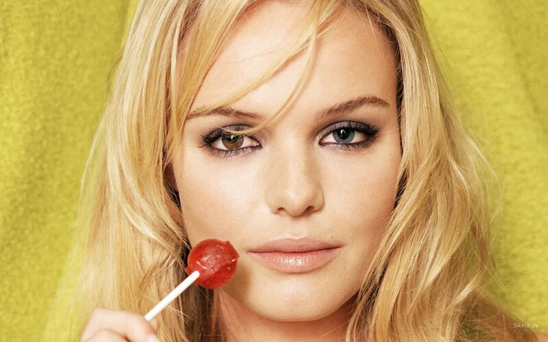 woman with lollipop