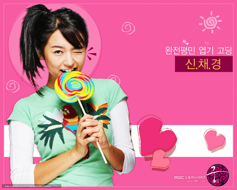 woman with lollipop smiling