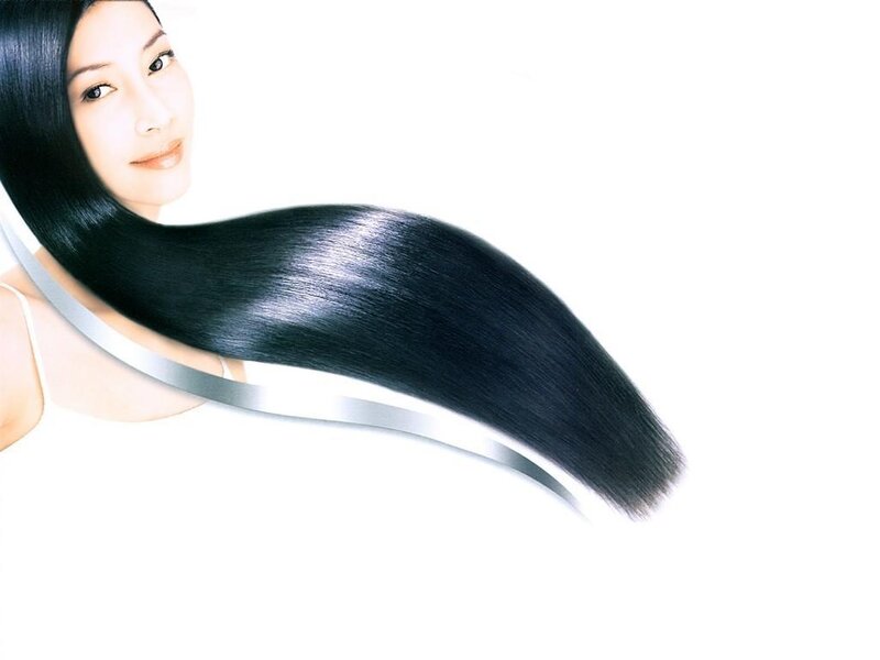 Woman with Long Black Hair — Clean