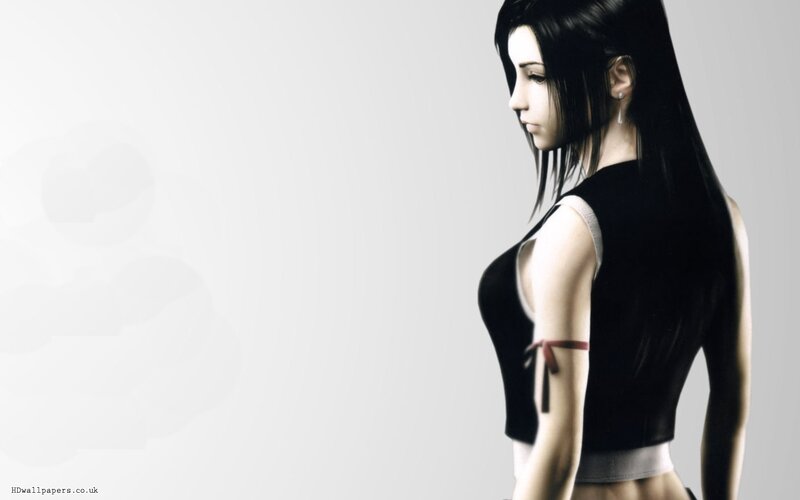 Woman with Long Black Hair — Neutral, 3d Render