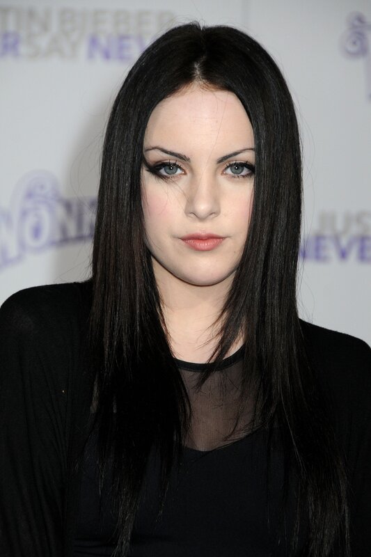 Woman with Long Black Hair — Neutral, Photograph, Black Top, Backdrop