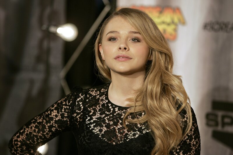 Woman with Long Blonde Hair — Black, Formal, Photograph