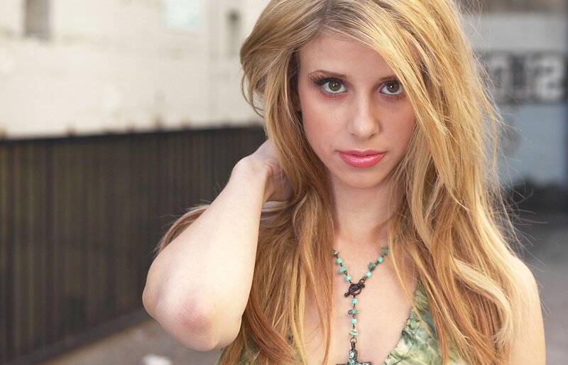 Woman with Long Blonde Hair — Neutral, Afternoon