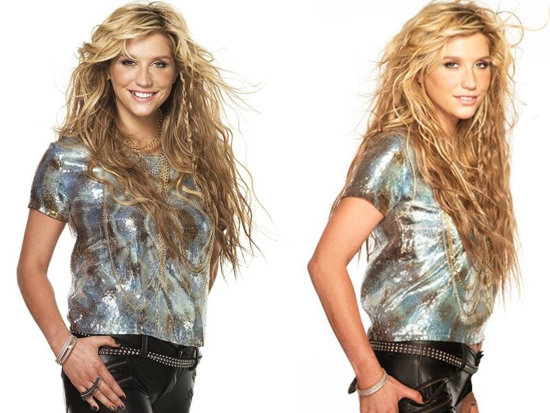 Woman with Long Blonde Hair — Silver