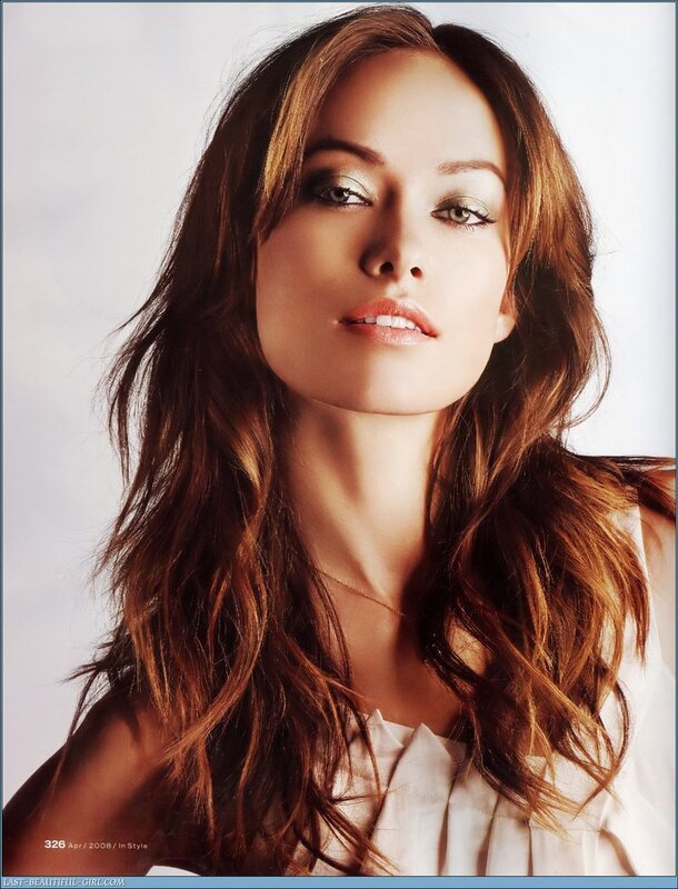 woman with long brown hair