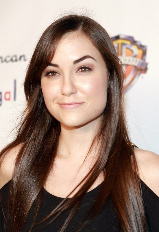 woman with long brown hair