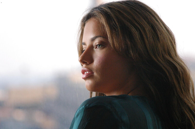 Woman with Long Brown Hair — Contemplative, Afternoon