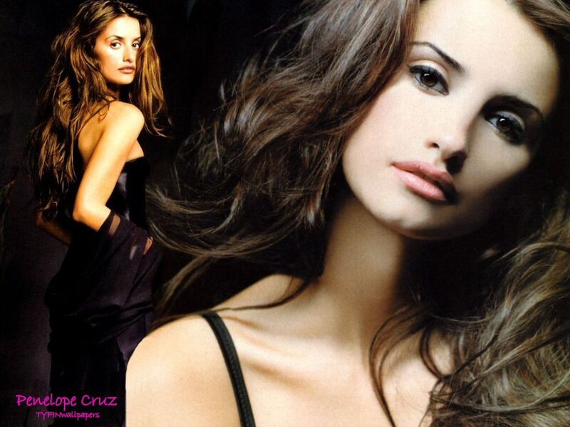 Woman with Long Brown Hair — Dramatic, Photograph, Black Top