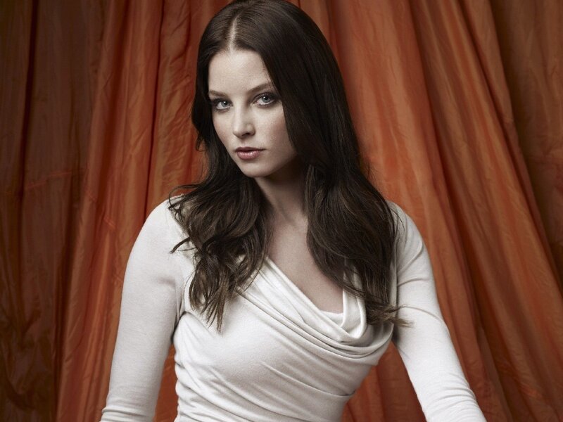 Woman with Long Brown Hair — Dramatic