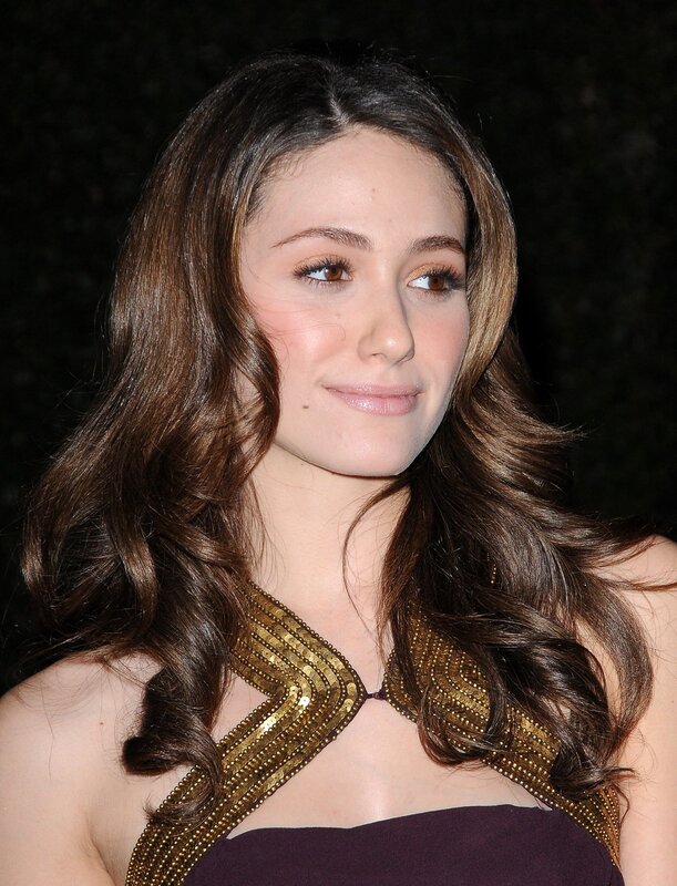 Woman with Long Brown Hair — Neutral, Night, Photograph, Dress, Makeup