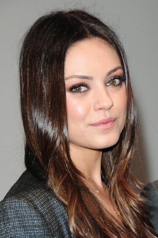 Woman with Long Brown Hair — Neutral, Photograph, Makeup, Jacket