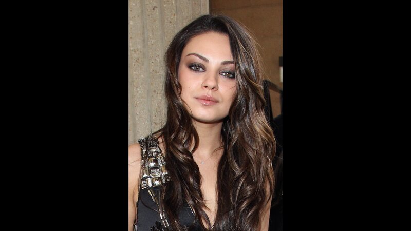 Woman with Long Brown Hair — Neutral, Photograph, Makeup