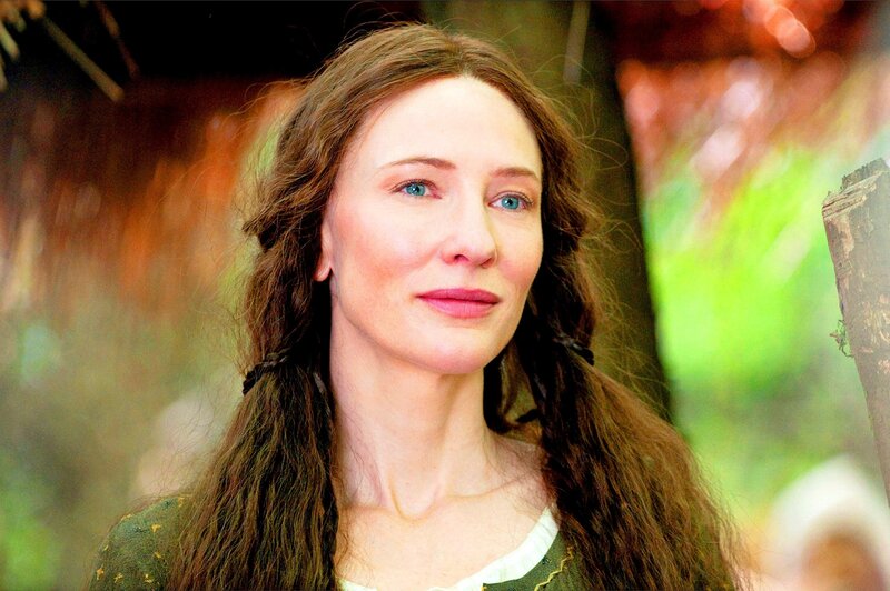 Woman with Long Brown Hair — Serene, Afternoon, Photograph, Green Dress