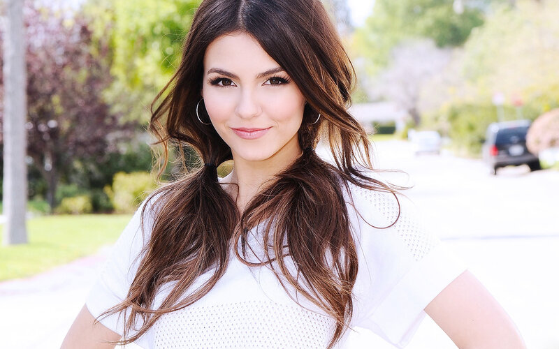Woman with Long Brown Hair — White, Calm, Afternoon, Photograph