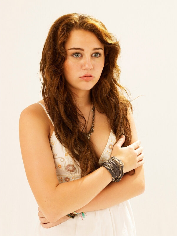 Woman with Long Brown Hair — White, Neutral, Photograph, Necklace, Bracelet