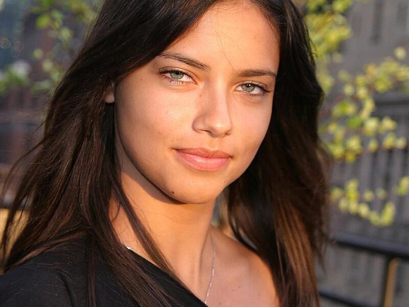 woman with long dark hair