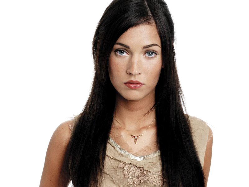 woman with long dark hair