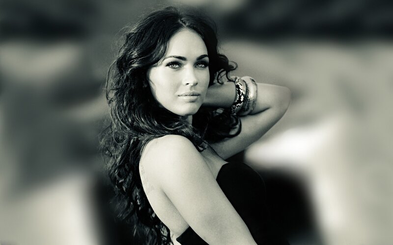 woman with long dark hair