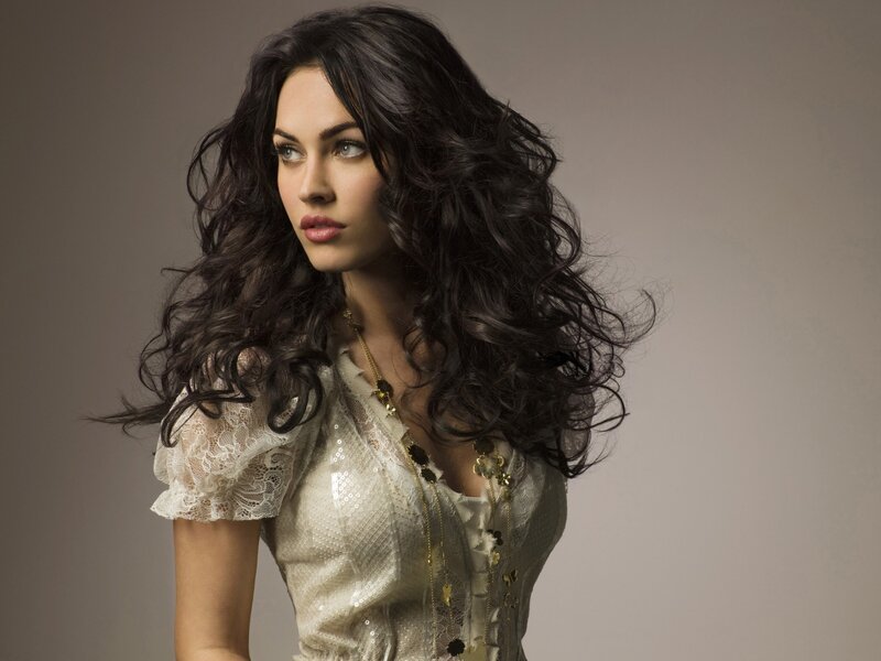 woman with long dark hair