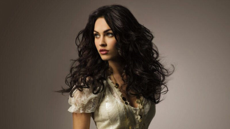 woman with long dark hair
