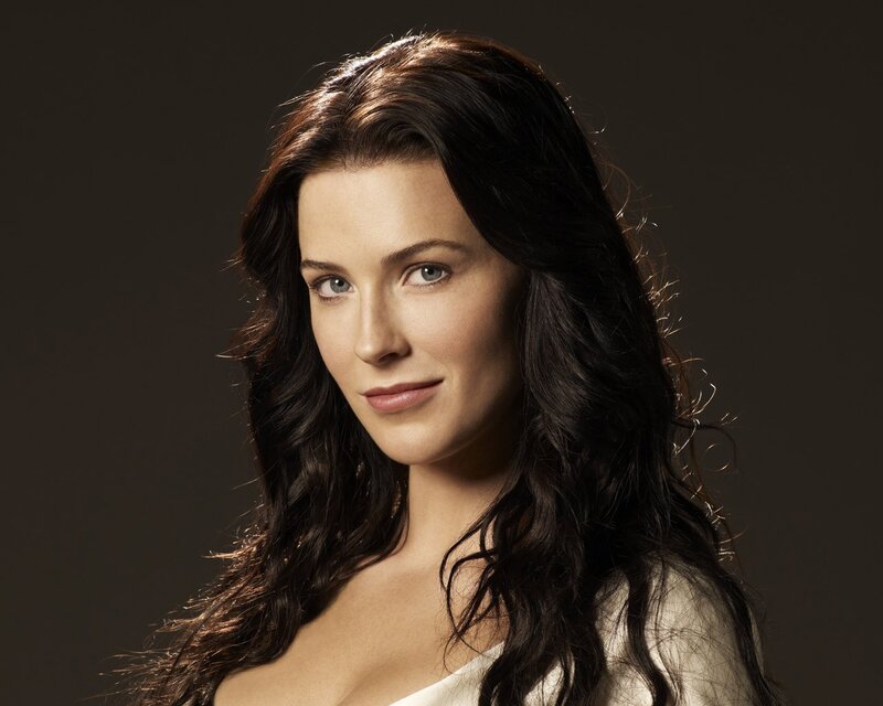 woman with long dark hair