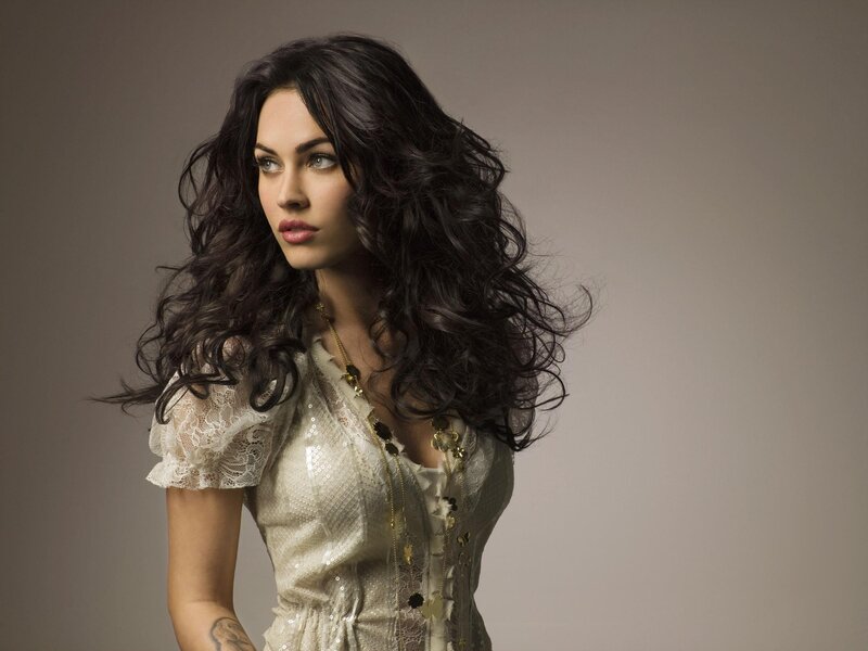 woman with long dark hair