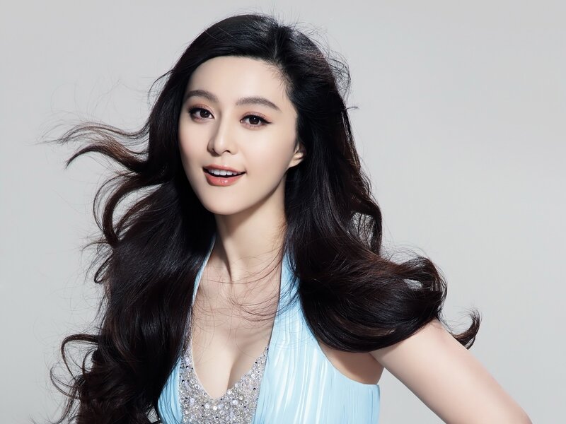 woman with long dark hair