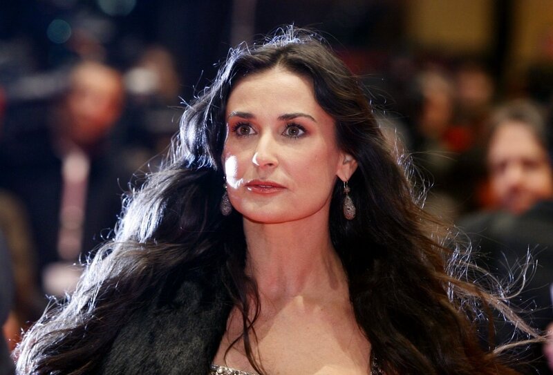 woman with long dark hair